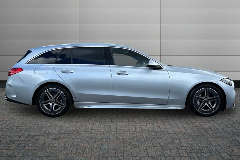 Mercedes-Benz C Class C300h Mhev Amg Line Estate Silver #3