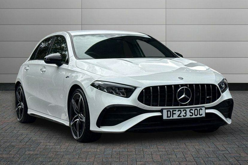 Mercedes-Benz A Class 2.0 A35h Mhev Amg Premium Hatchback H White