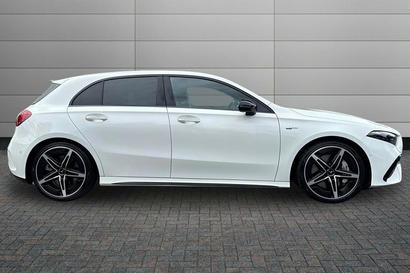 Mercedes-Benz A Class 2.0 A35h Mhev Amg Premium Hatchback H White #3