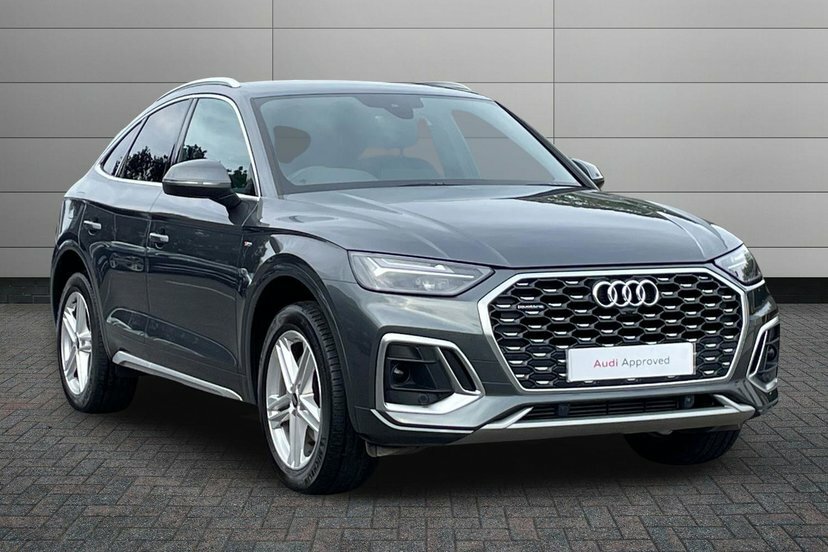 Audi Q5 2.0 Tfsi 45 S Line Sportback S Tronic Q Grey
