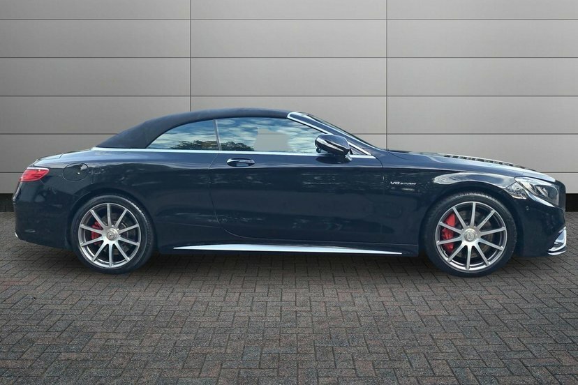 Mercedes-Benz S Class 5.5 S63 V8 Amg S Cabriolet Spds Mct 58 Black #3