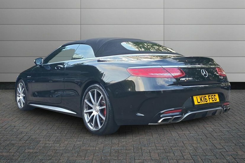 Mercedes-Benz S Class 5.5 S63 V8 Amg S Cabriolet Spds Mct 58 Black #2