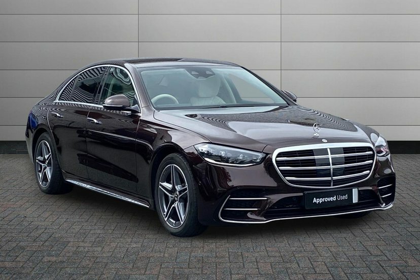Mercedes-Benz S Class 2.9 S350d Amg Line Saloon G-tronic 28 Red