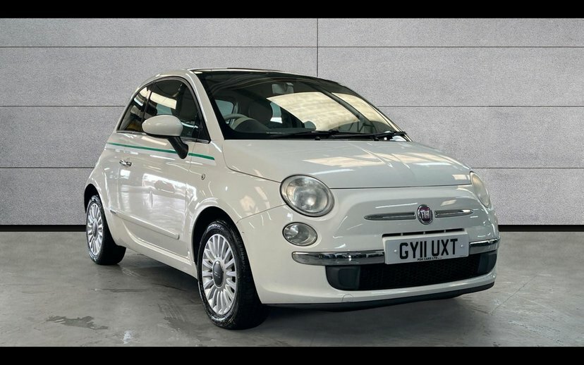 Fiat 500 Pop White #1
