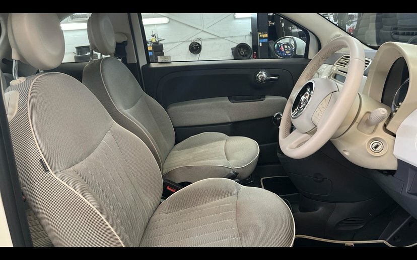 Fiat 500 Pop White #11