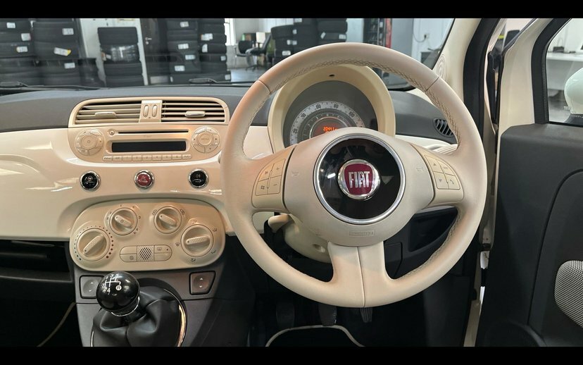 Fiat 500 Pop White #5