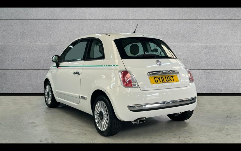 Fiat 500 Pop White #2