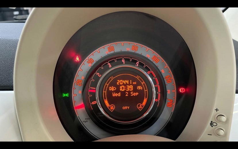 Fiat 500 Pop White #9
