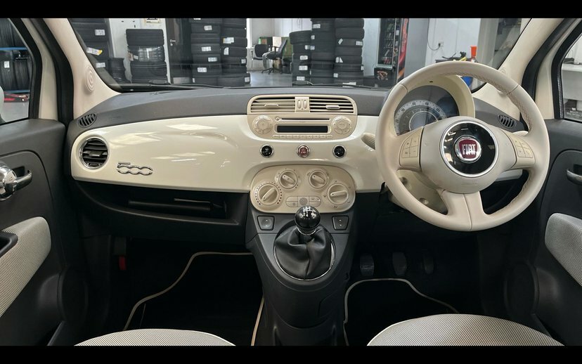 Fiat 500 Pop White #4