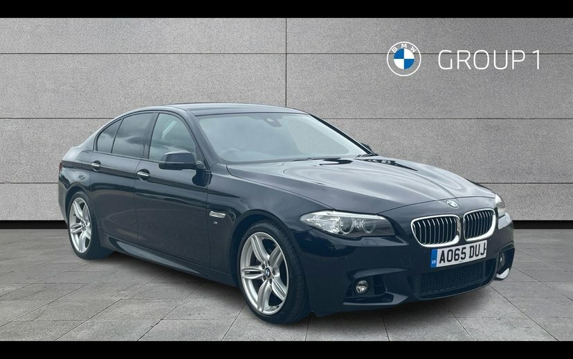 BMW 5 Series 530D M Sport Saloon Black