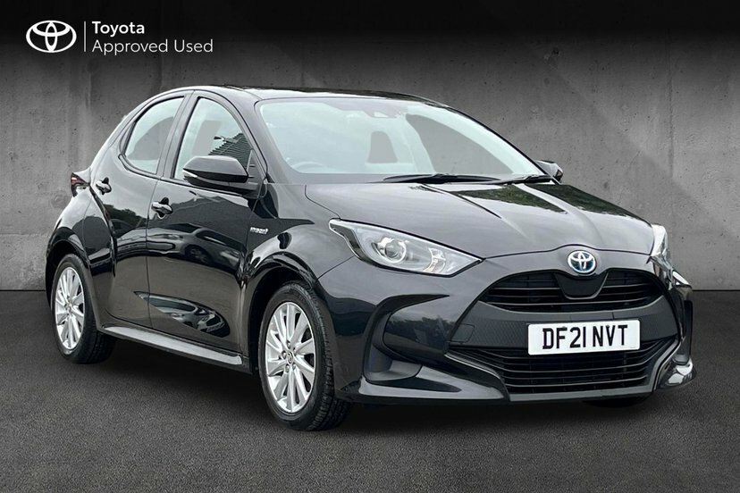 Toyota Yaris 1.5 Vvt-h Icon Hatchback Hybrid E-cvt Black