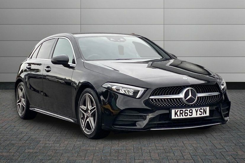 Mercedes-Benz A Class A200 Amg Line Premium 2 Hatchback 7G- Black