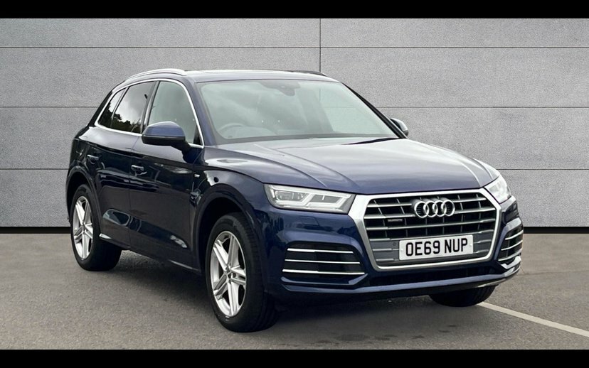 Audi Q5 2.0 Tdi 40 S Line Suv S Tronic Quattro Blue