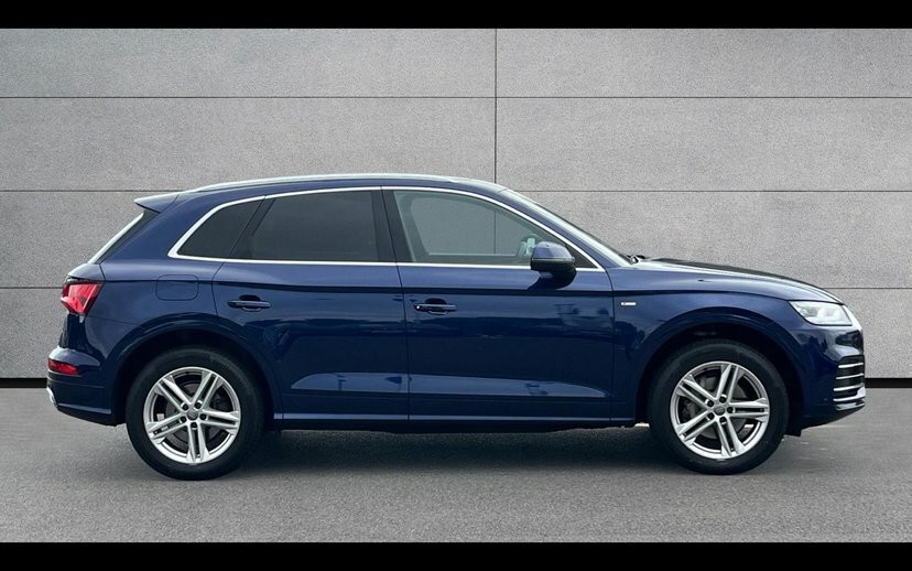 Audi Q5 2.0 Tdi 40 S Line Suv S Tronic Quattro Blue #3