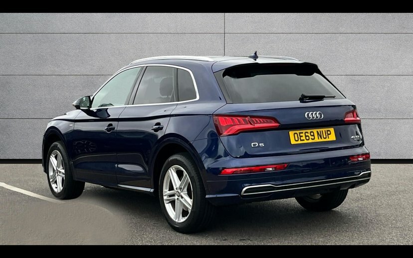 Audi Q5 2.0 Tdi 40 S Line Suv S Tronic Quattro Blue #2