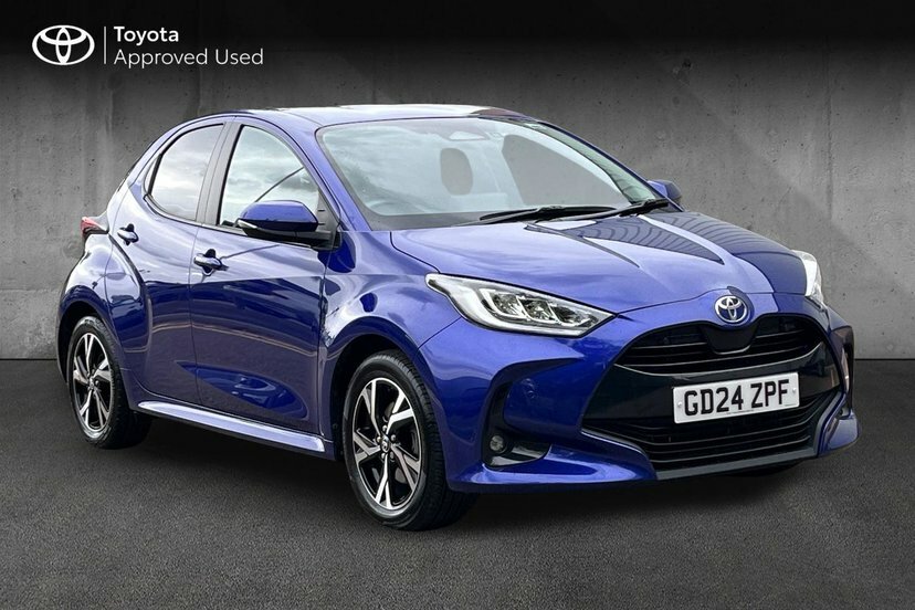 Toyota Yaris 1.5 Vvt-h Design Hatchback Hybrid E-cvt Blue