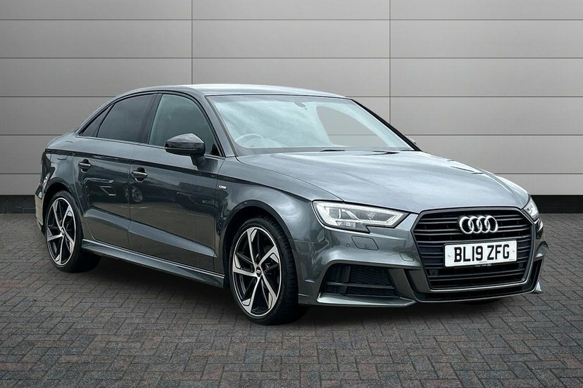Audi A3 1.5 Tfsi Cod 35 Black Edition Saloon S Grey