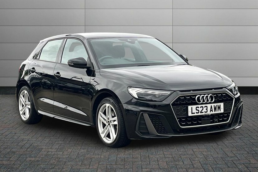 Audi A1 1.0 Tfsi 30 S Line Sportback S Tronic Black