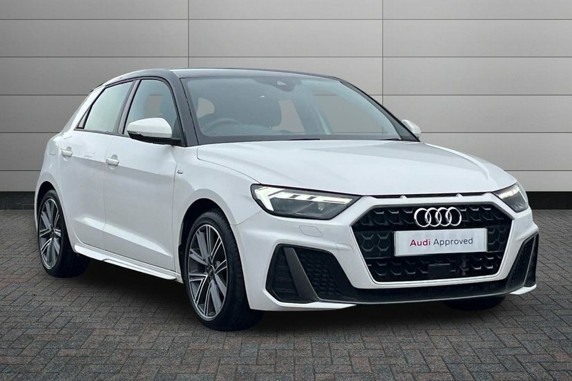 Audi A1 1.0 Tfsi 25 S Line Sportback 95 White