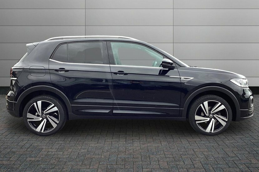 Volkswagen T-Cross 1.0 Tsi R-line Suv Dsg 110 Ps Black #4