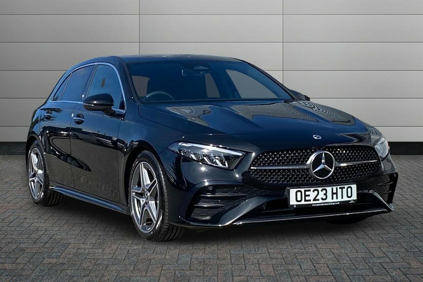 Mercedes-Benz A Class A200h Mhev Amg Line Executive Hatchback Petr Black