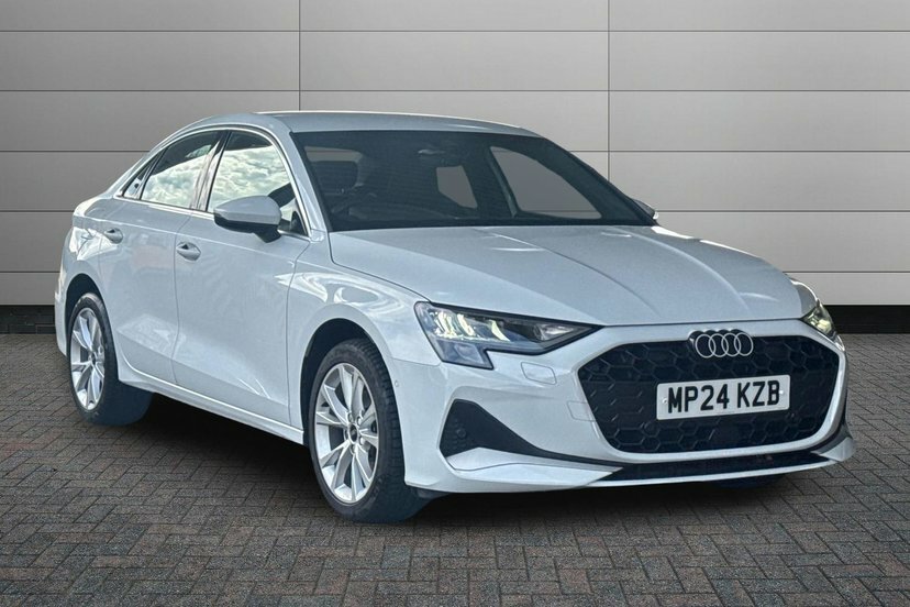 Audi A3 1.5 Tfsi 30 Sport Saloon S Tronic 116 White