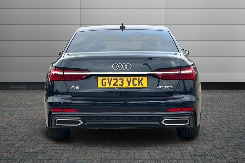 Audi A6 Saloon Black Edition Black #11