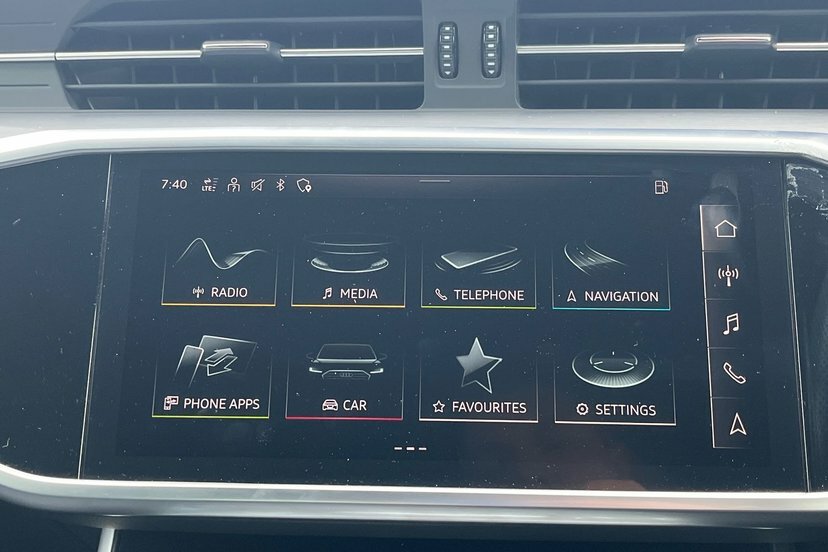 Audi A6 Saloon Black Edition Black #17