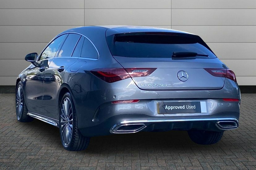 Mercedes-Benz CLA Class Cla220d Amg Line Premium Shooting Brake Grey #2