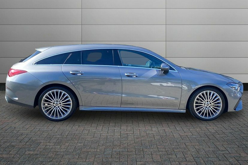 Mercedes-Benz CLA Class Cla220d Amg Line Premium Shooting Brake Grey #3