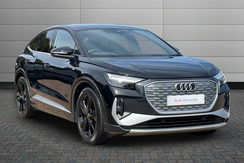 Audi Q4 E Tron 40 S Line Sportback 82Kwh 204 P Black
