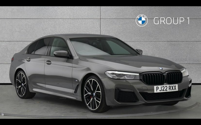 BMW 5 Series 520D M Sport Saloon Grey