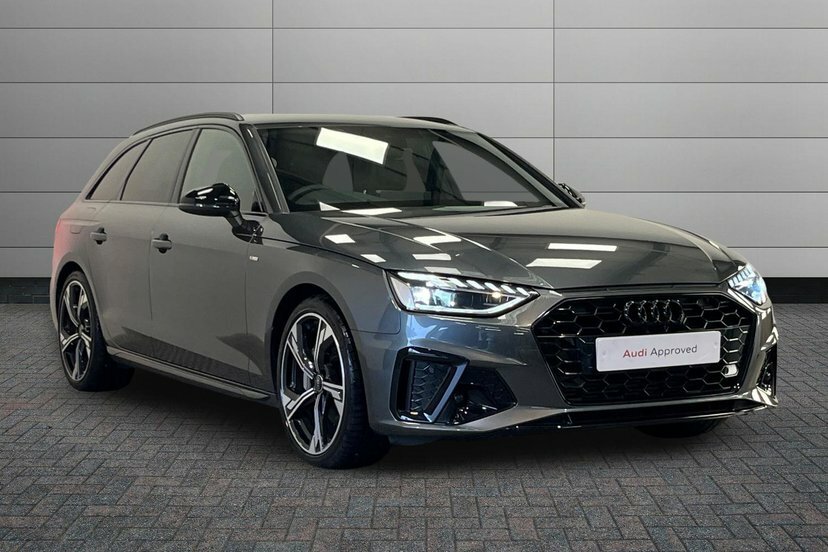 Audi A4 Avant 2.0 Tfsi 40 Black Edition Estate S Tron Grey