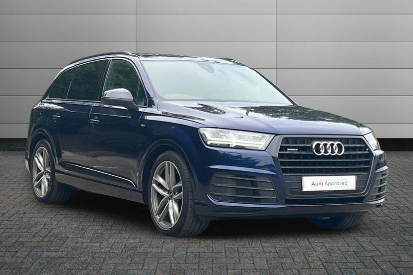 Audi Q7 3.0 Tdi V6 50 Black Edition Suv Tiptron Blue