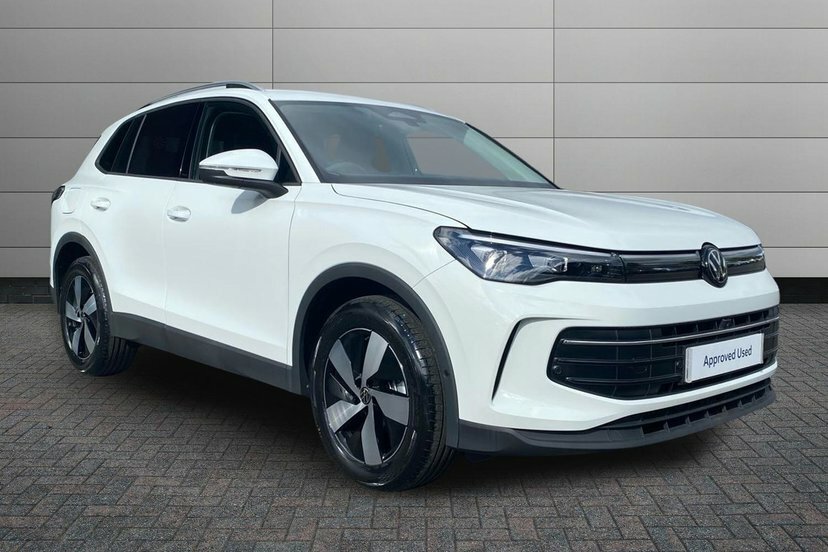Volkswagen Tiguan 1.5 Etsi Mhev Match Suv Hybrid Dsg 150 White