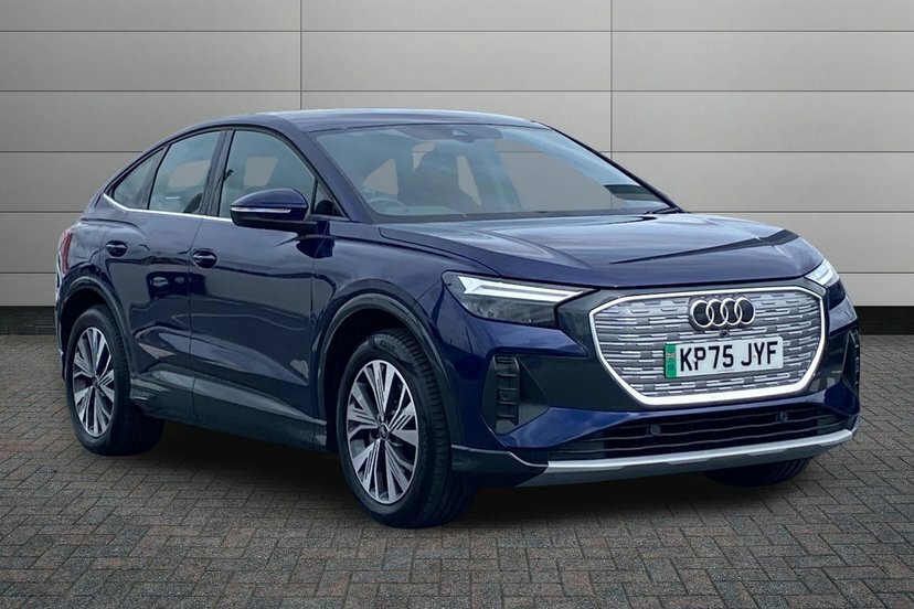 Audi Q4 E Tron 45 Sport Sportback 82Kwh 286 Ps Blue