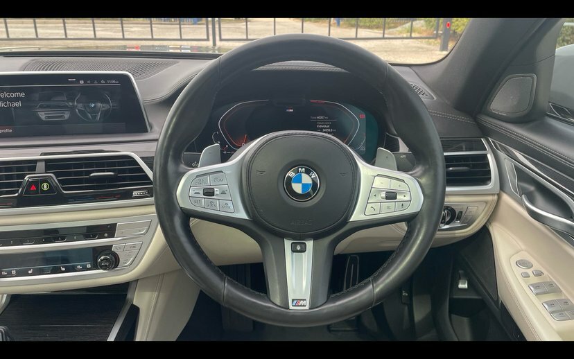BMW 7 Series 740Ld Xdrive M Sport Saloon Grey #5