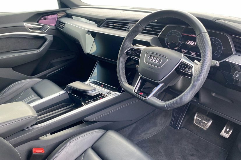 Audi Q8 e tron 55 Black Edition Suv Quattro 114 Grey #4