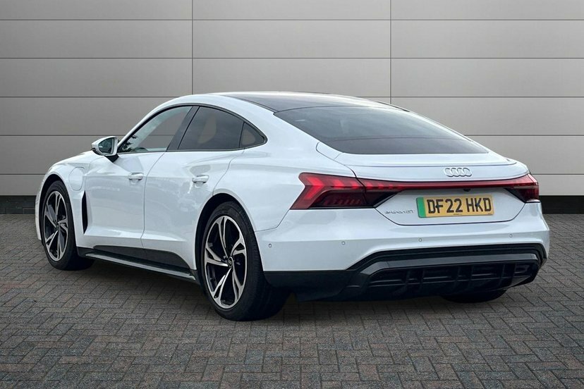 Audi E Tron GT Vorsprung White #3