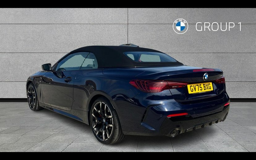 BMW 4 Series 2.0 420I M Sport Convertible 184 Blue #2