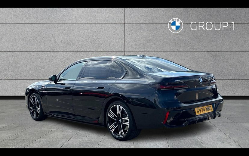 BMW 7 Series 750E Xdrive M Sport Black #2