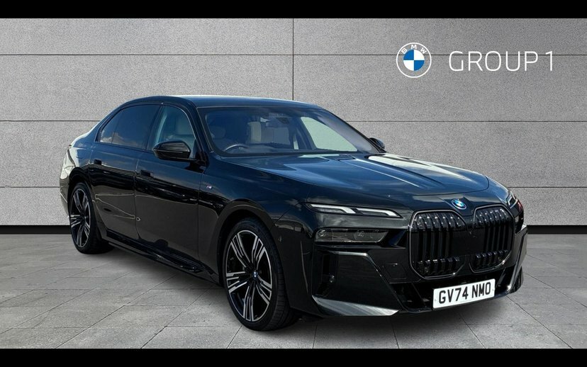 BMW 7 Series 750E Xdrive M Sport Black