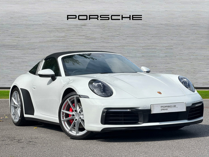 Porsche 911 3.0T 992 4S Targa Pdk 4Wd 450 Ps White