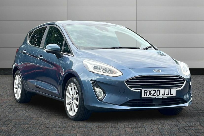 Ford Fiesta 1.0T Ecoboost Titanium Hatchback Blue