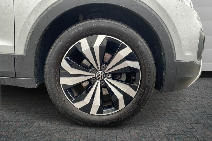 Volkswagen T-Cross 1.0 Tsi Black Edition Suv 110 P Silver #5