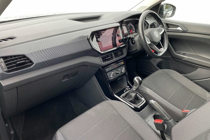 Volkswagen T-Cross 1.0 Tsi Black Edition Suv 110 P Silver #2
