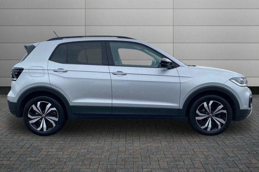 Volkswagen T-Cross 1.0 Tsi Black Edition Suv 110 P Silver #4
