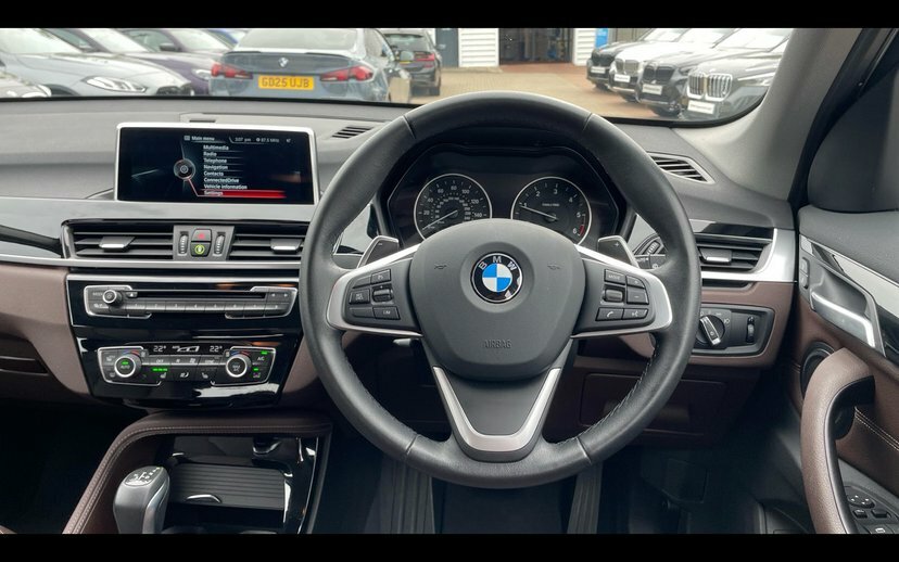 BMW X1 X1 Xdrive20d Xline White #4