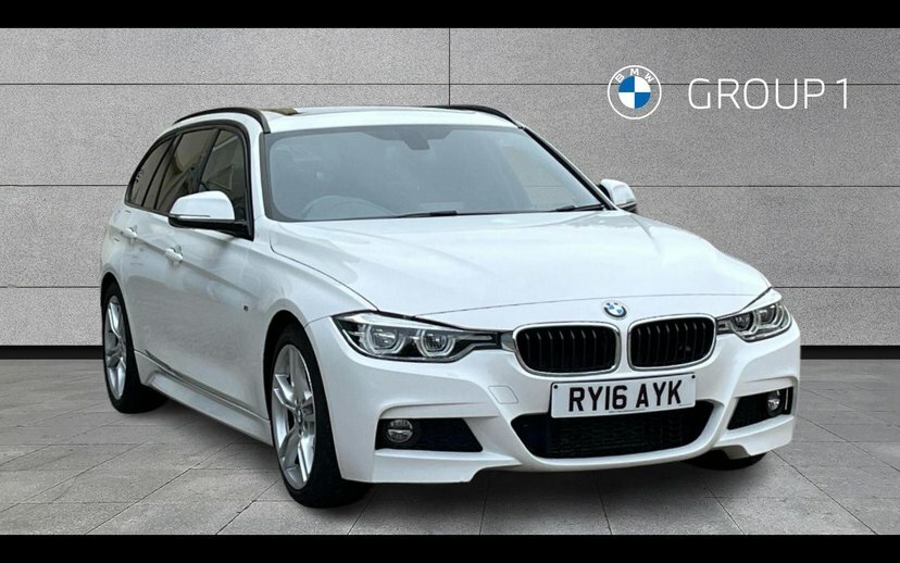 BMW 3 Series 320D M Sport Touring White
