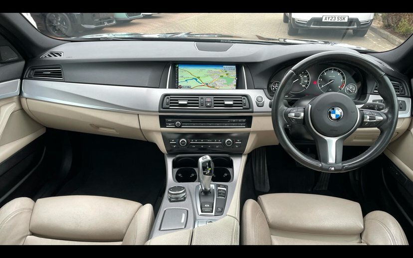 BMW 5 Series 3.0 530D M Sport Saloon 258 Ps Black #4